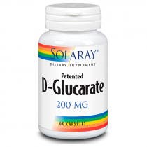 D-Glucorate Calcium 400mg Solaray 60 Capsulas