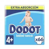 Dodot Bebe Seco Panal Pack Extra Absorbente T4 74Uds