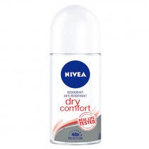 Desodorante Roll On Dry Comfort Anti-Transpirante Nivea 50ml