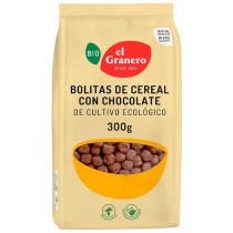 El Granero Integral Bolitas de Cereales con Chocolate Bio 400 gr