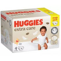 Huggies Extra Care Panal Disney Talla 4 (8-14 kg) 84 uds
