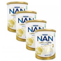 Nestle Nan Supreme 3 Leche Crecimiento 4x800 Gramos