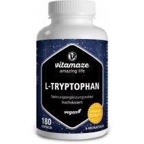 Vitamaze L-Triptofano 500 mg Vegano 180 Capsulas