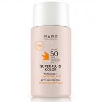 Babe Super Fluid Fotoprotector SPF50 con Color 50ml