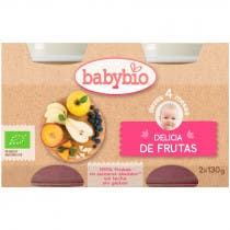 Tarrito Delicia de Frutas BabyBio 2 x 130g