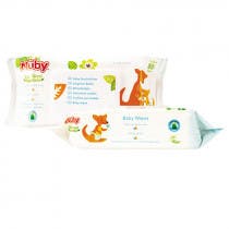 Nuby Wipes for Pacifiers and Teethers 2 x 48Uds