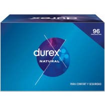 Durex Preservativos Natural para Confort y Seguridad 96 uds