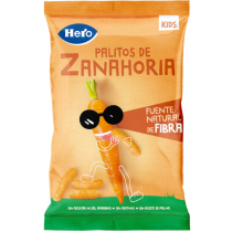 Hero Kids Snack Palitos Zanahoria 30 gr