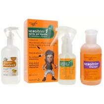 Neositrin Anti-Lice Shampoo 100 ml + Protect Anti-Lice Spray 100 ml + 100% Liquid Gel Spray 60 ml