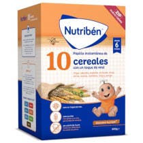 Nutriben Papilla 10 Cereales con Miel 6 600 gr