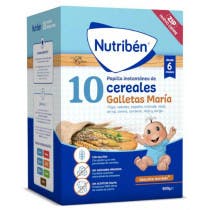 Nutriben Papilla 10 Cereales Galletas Maria 6 600 gr