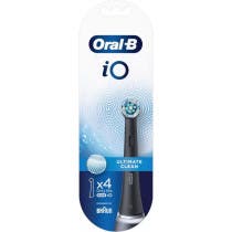 Oral-B Recambios Cepillo iO Ultimate Clean negro 4 uds