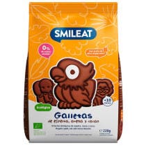 Smileat Galletas Cacao, Avena y Espelta ECO 220 gr