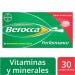 Berocca Performance Sabor Frutos del Bosque Bayer 30 Comprimidos Efervescentes